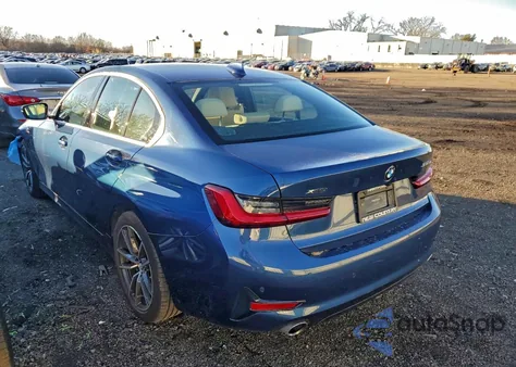 2021 BMW 330Xe from USA, damaged, VIN 3MW5P9J02M8B75296